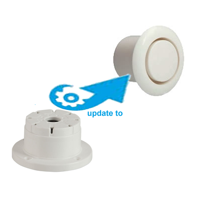 Alarm kit top hat piezo update to flush mount Piezo