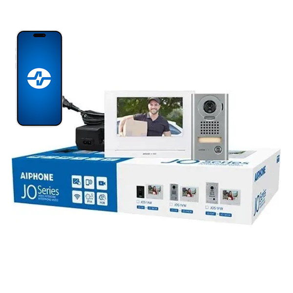 Aiphone intercom kit JOS-1VW 7" JO-1MDW Monitor + JO-DV Surface-Mount Door Station