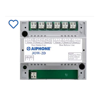 Aiphone intercom JO SERIES  2 DOOR ADAPTOR/MIXER  JOW-2D