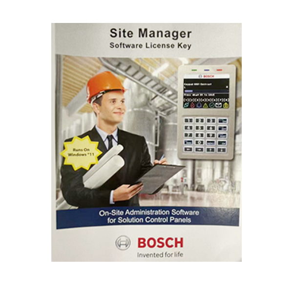 Bosch Site Manager Software Software License Key ( software only) SW501B
