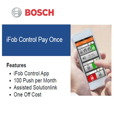 BOSCH 6000 ONCE OFF iFob Control Limited 100 Notifications
