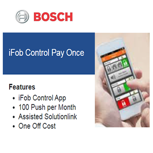 BOSCH 6000 ONCE OFF iFob Control Limited 100 Notifications