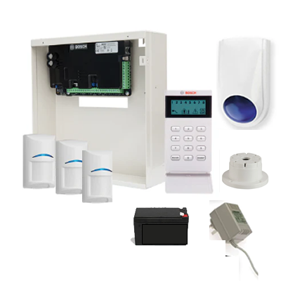 Bosch Alarm kit 3000 WITH 3 PIR + ICON kp