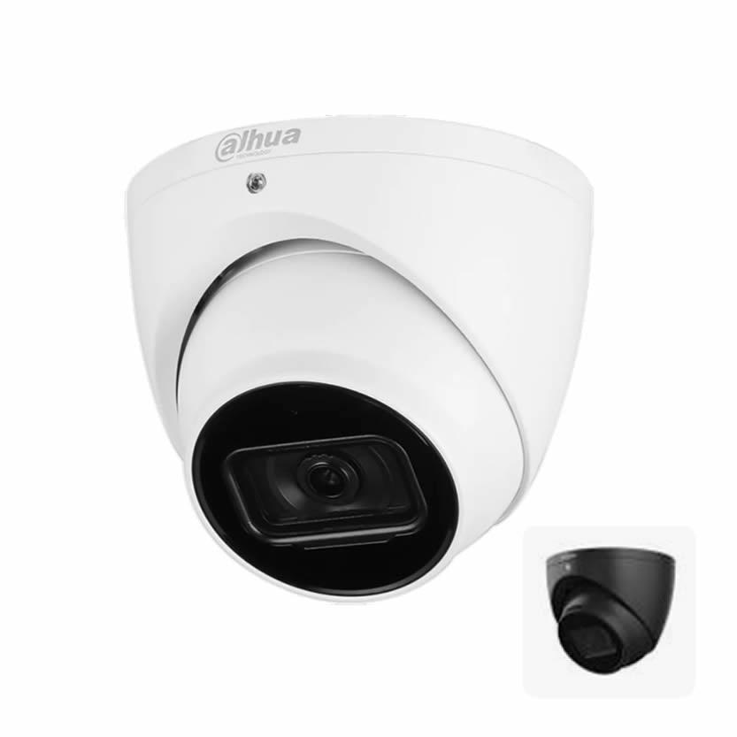 Dahua Camera DH-IPC-HDW3666EMP-S-AUS 6MP Turret SMD 4.0 WHITE / BLACK