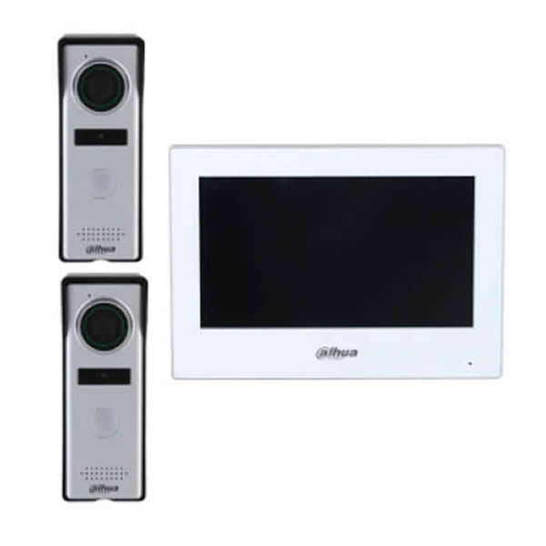 Dahua intercom analog 4-Wire Indoor Monitor Kit,DHI-KTA02  2 door station