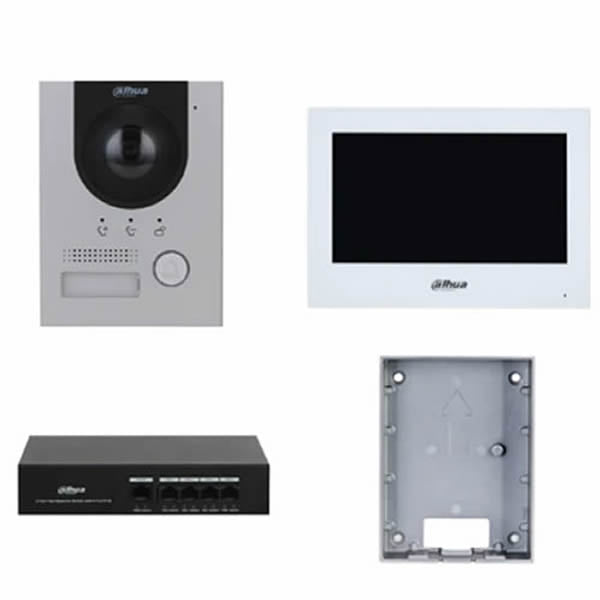 Dahua KTP01L-AUS 7 inch Touch Screen IP Video Intercom Kit