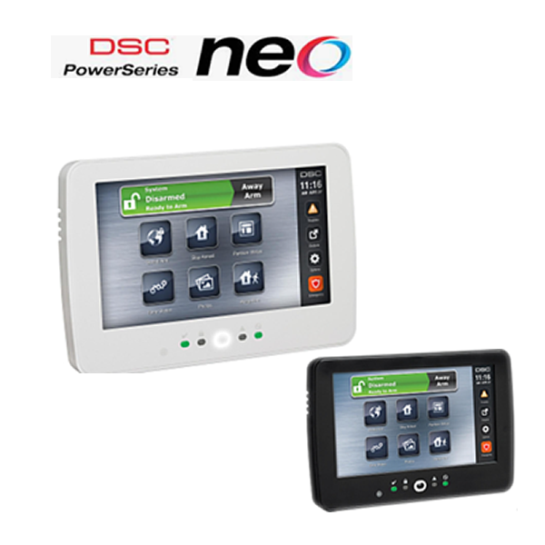 DSC PowerSeries NEO 7" Colour Touch Screen Hardwired Keypad DSCHS2TCHP-N