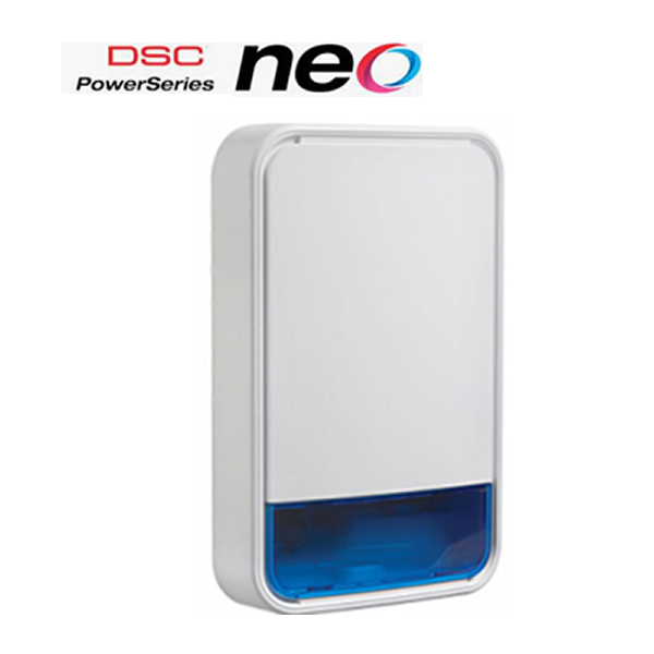 DSC NEO Power-G Wireless Outdoor Siren  PG4911B BATT