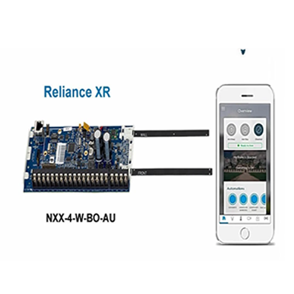 Hills Alarm Reliance XR PCB Board, NXX-4-W-BO-AU antennas