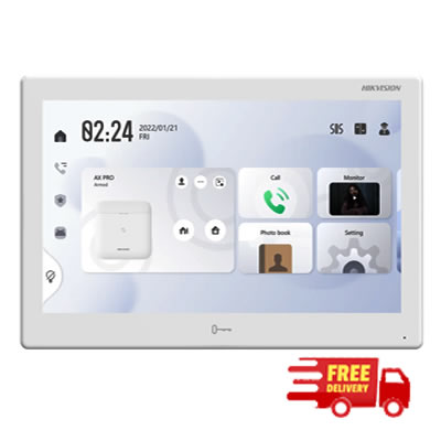 HIKVISION intercom DS-KH9510-WTE1(B) 10" inch Room Station Tablet screen