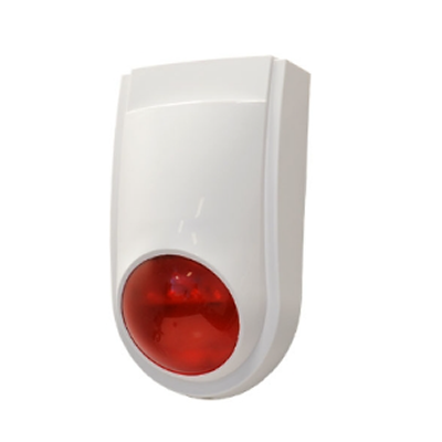 NESS  Combo Siren & Strobe slim  (RED) 100-244