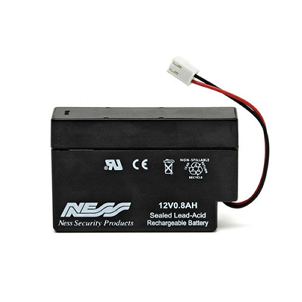 NESS Alarm BATTERY 12V 0.8Ah (Suits NESS R8/R16 PANELS)  142-014
