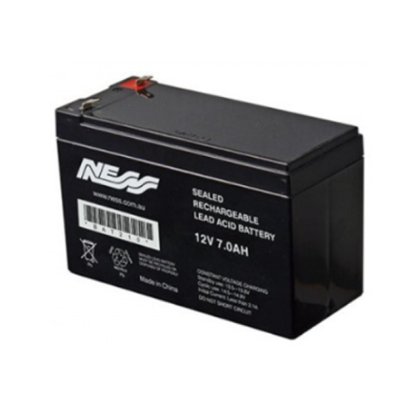 NESS Alarm BATTERY 12V  7AH BAT210