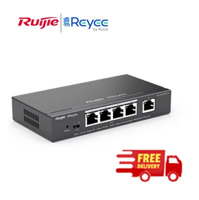 RUIJIE REYEE RG-ES205GC-P, 5-Port Gigabit Smart Cloud Mananged PoE Switch