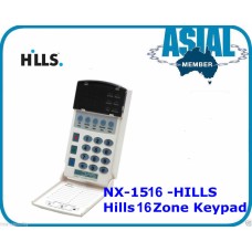 HILLS NX-1516-HILLS Vertex 16 Zone LED Codepad keypad