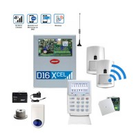NESS Alarm D16XCEL 4G Wireless Kit