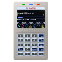 BOSCH  6000 Standard Graphic Keypad CM736B 3.5" colour 