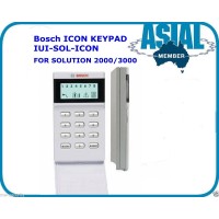 BOSCH ALARM LCD ICON Keypad White IUI-SOL-ICON for Solution 2000/3000