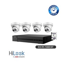HiLOOK  CCTV Security Camera System 4ch 6mp kit