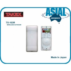 TAKEX NESS RADIO PIR TX-103R WIRELESS OUTDOOR 106-215
